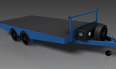 TP HOME FLAT TOP TRAILER